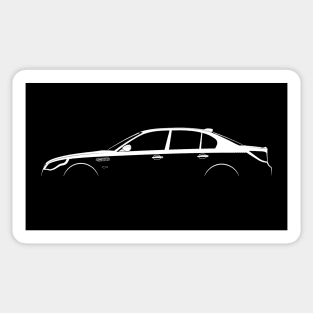 BMW M5 (E60) Silhouette Sticker